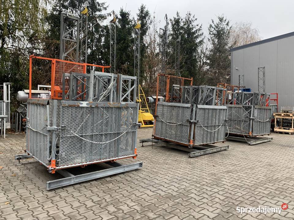 Winda budowlana BOCKER ZL 600B wciągarka koszowa Ślesin sprzedam