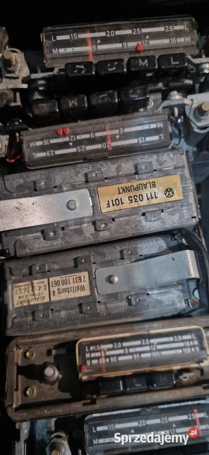 Vw garbus ogórek radio blaupunkt pakiet 15 sztuk Łódź