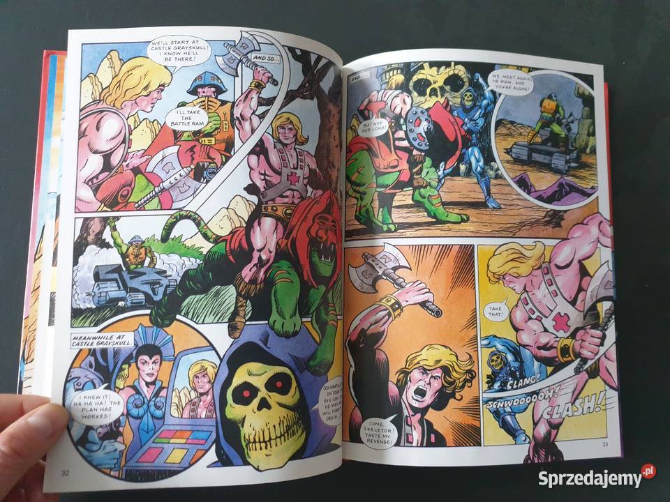 HeMan Masters Of The Universe Annual komiks twarda okładka  Gdynia