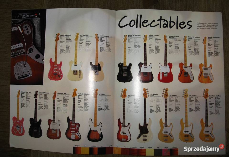 Fender Guitars Basses Volume 49 Number 1 katalog pomorskie Kępice sprzedam
