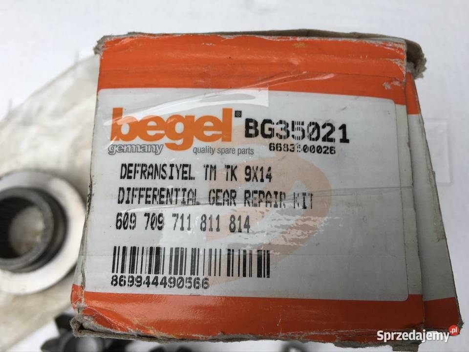 Mechanizm różnicowy Mercedes śląskie