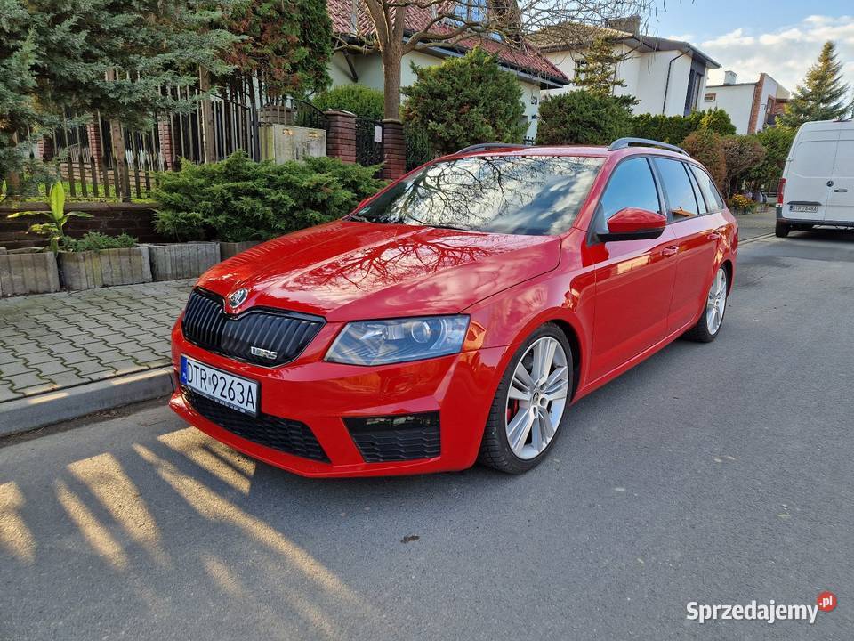 Skoda Octavia III VRS 20 Tdi 184 dolnośląskie Trzebnica
