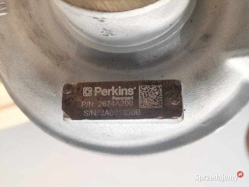 Turbosprężarka Merlo P 266 Perkins 2674A200 Pozostałe Wilkowo