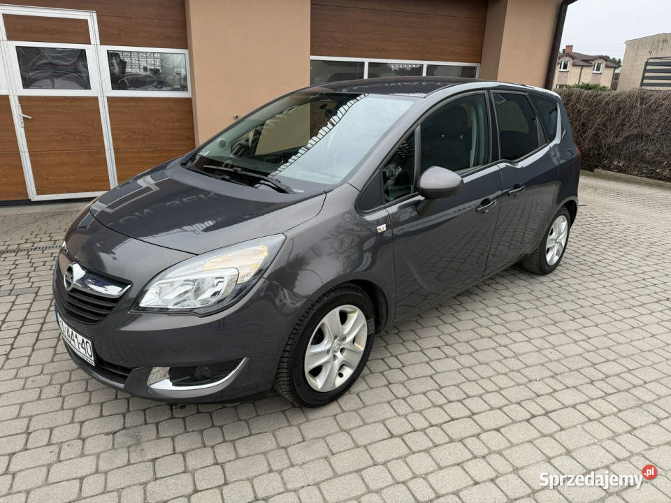 Opel Meriva 14 120 Klimatyzacja Krajowy Rok produkcji 2015 śląskie Orzech