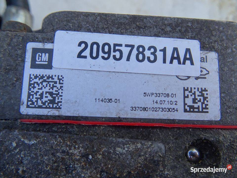 HALDEX OPEL INSIGNIA 28T 20 CDTI 4X4 20957831AA Parcice