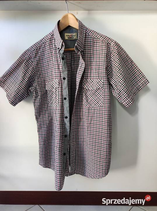 bawełniana elegancka koszula z kołnierzykiem Kielce