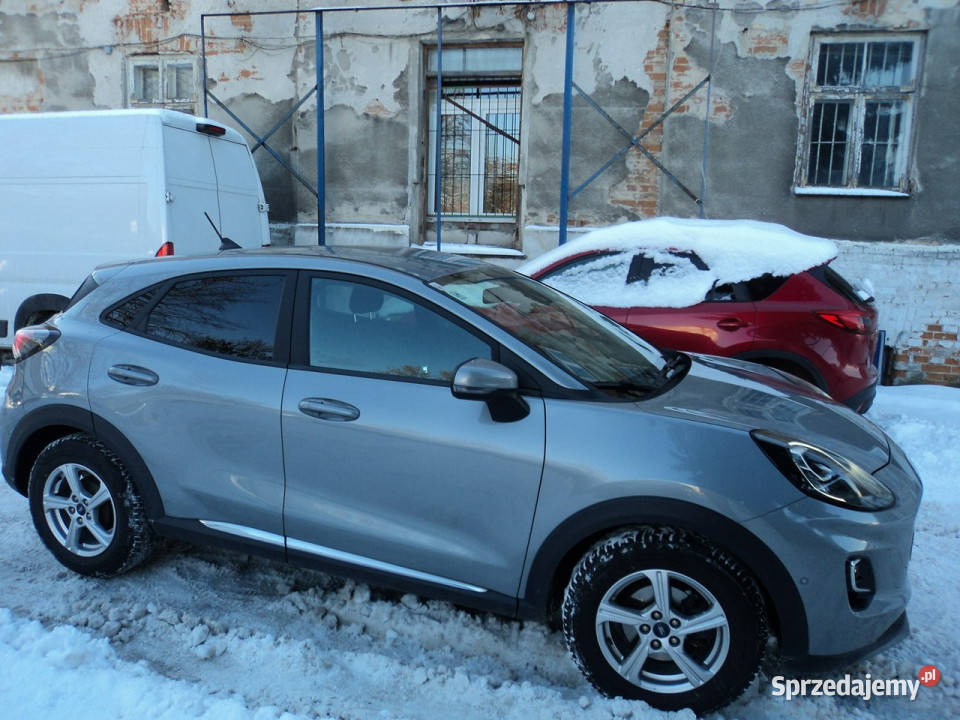 Ford Puma sprzedam ładną FORDA PUME z 2021r 10 b asystent pasa ruchu Lublin sprzedam