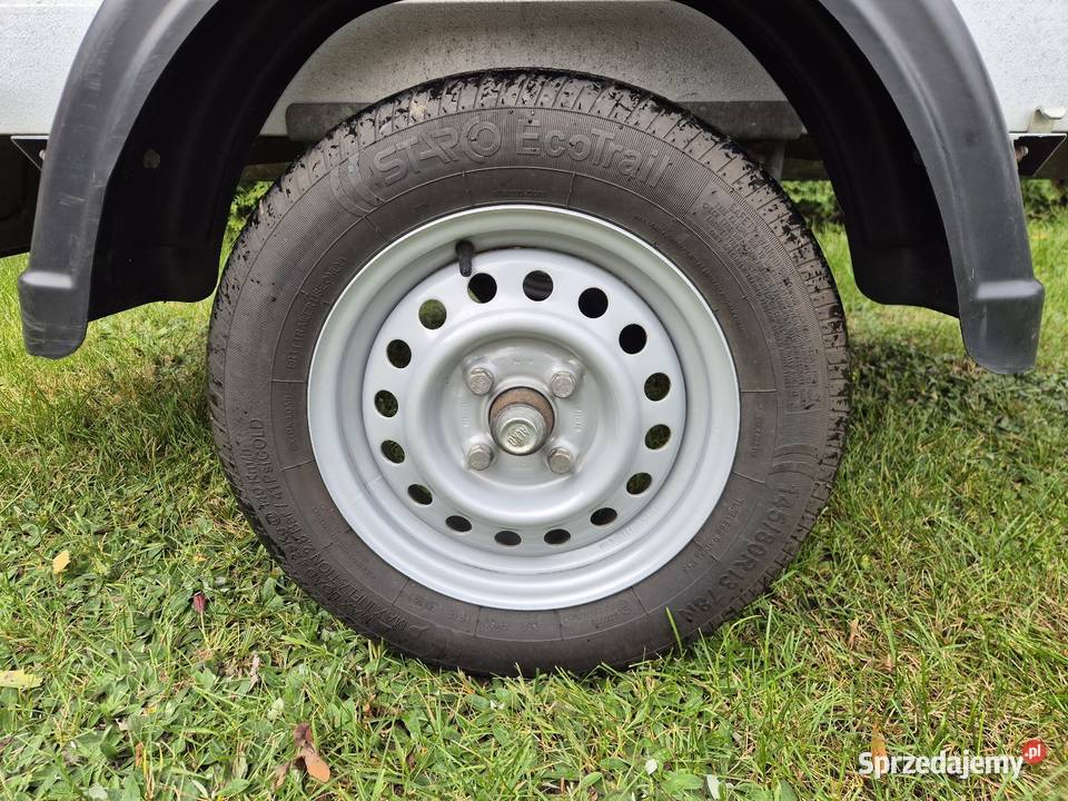 Przyczepa Pongratz lekka 750 2x1m plandeka Drogobycza