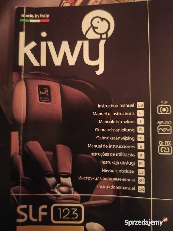Foteliki Kiwy Isofix 1536 Ocean 15 - 36 kg Kraków