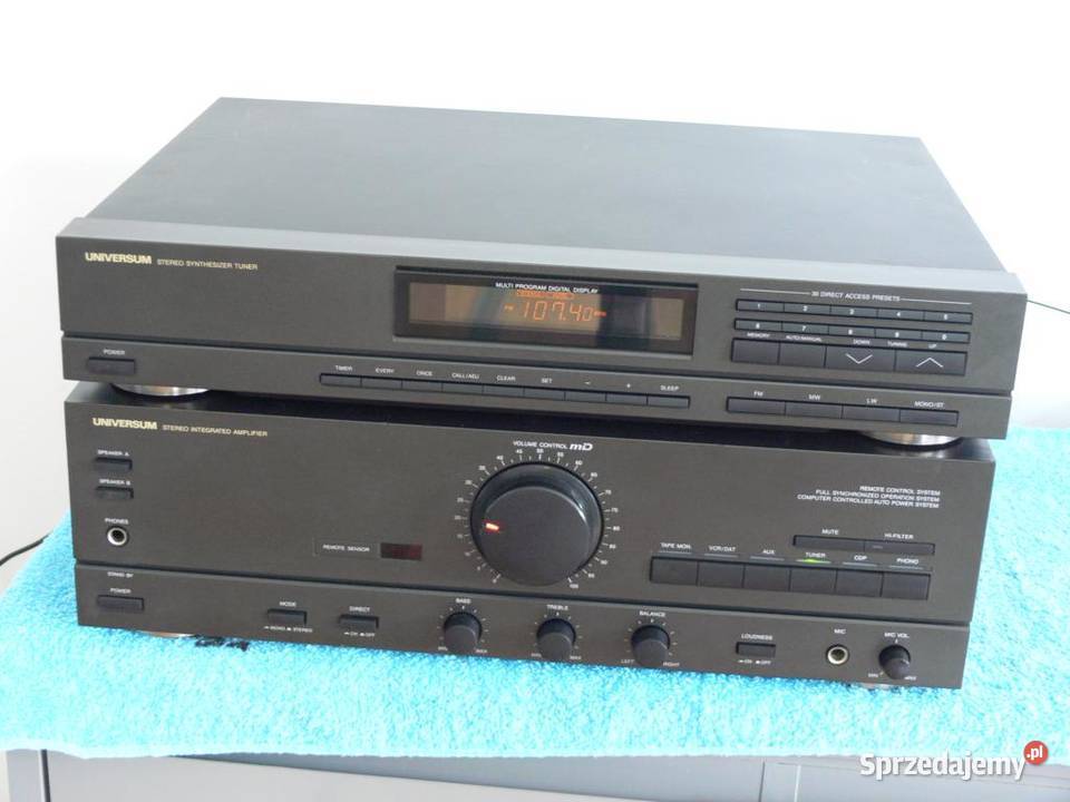 Wzmacniacz i tuner Universum V4315 i T4315 Jasło