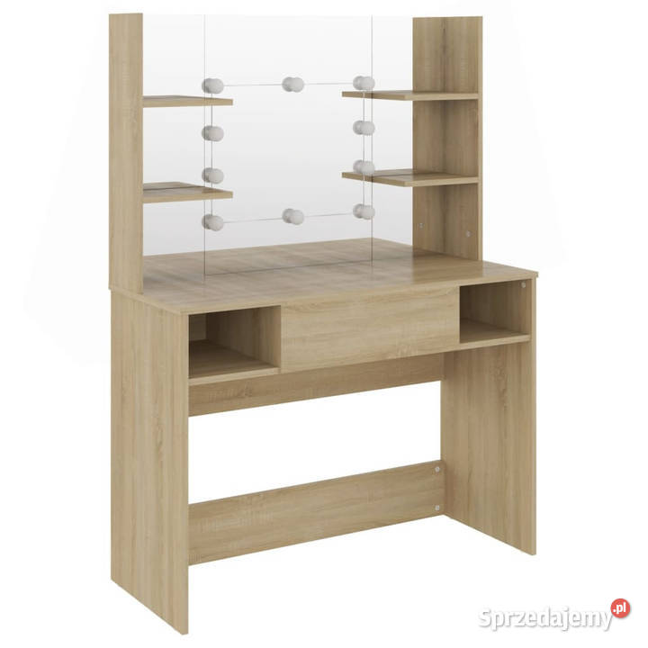 Stolik do makijażu z LED 100x40x135 MDF kolor mazowieckie Warszawa