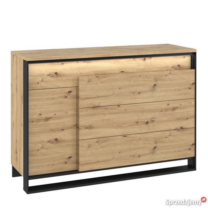 QUANT QA08 Komoda 130 z szufladami styl 130cm Szafy, regały, półki Poznań
