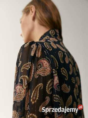 Koszula z wiskozy Massimo Dutti Gdańsk