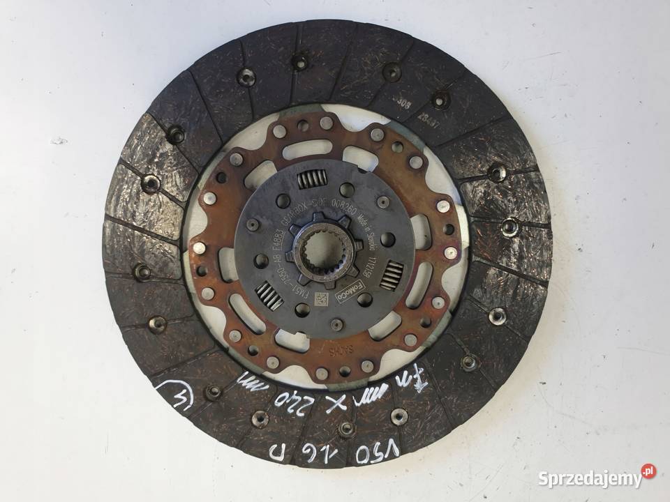 Volvo S40 II V50 16 D2 TARCZA DOCISK sprzęgło