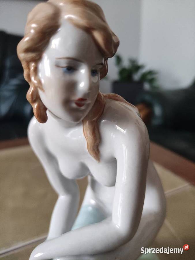 Węgierska Porcelana Zsolnay Akt Kobiecy sprzedam