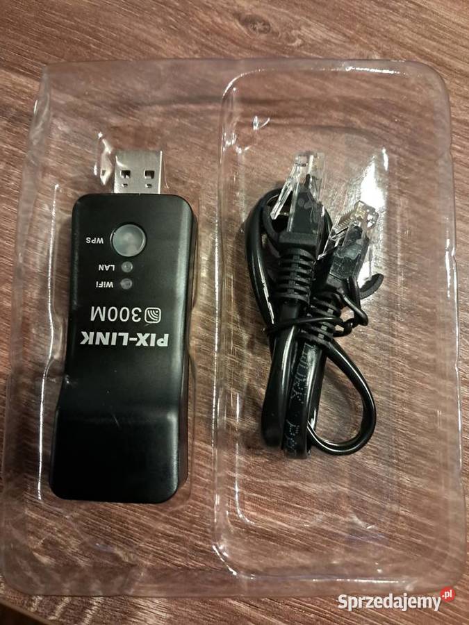 2 Uniwersalny adapter WiFi WPS 300Mbps WiFi RJ45 Sandomierz