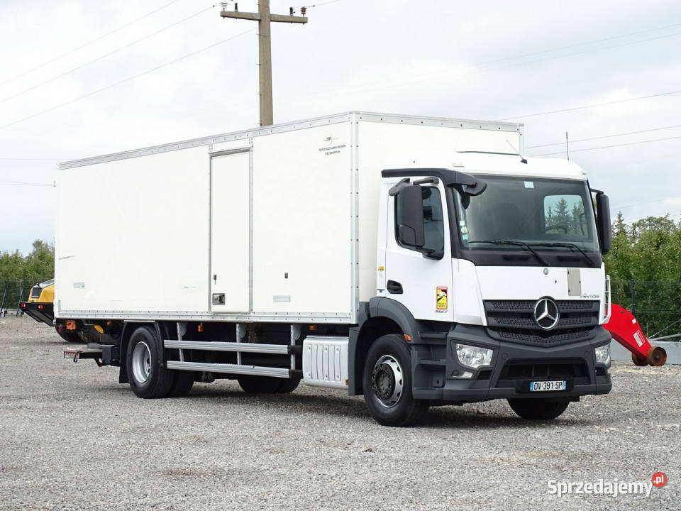 Mercedes ANTOS 1827 Kontener Sprowadzony Euro 6 elektryczne lusterka Kopana