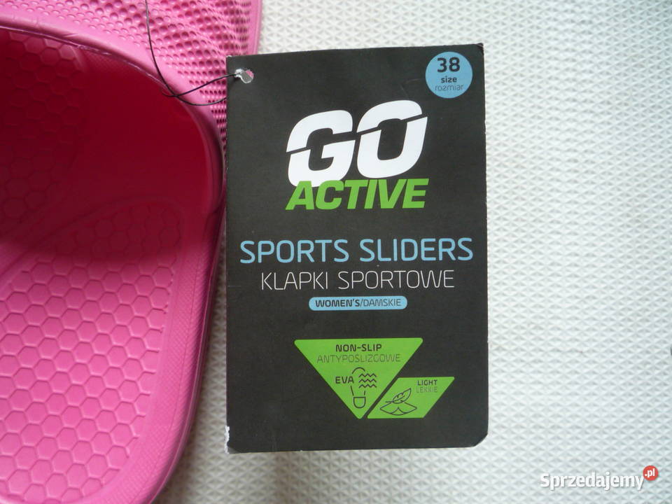 Nowe Go Active 38 Różowe klapki sportowe sprzedam