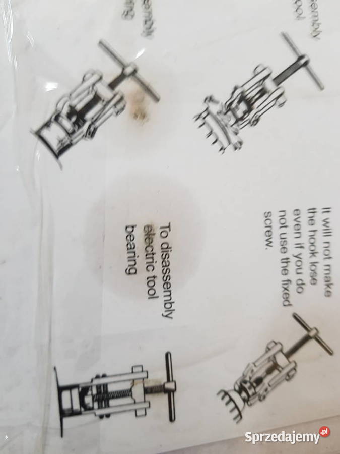 Ściągacz do łożysk dwuramienny 3 75mm skręcany Głogowa