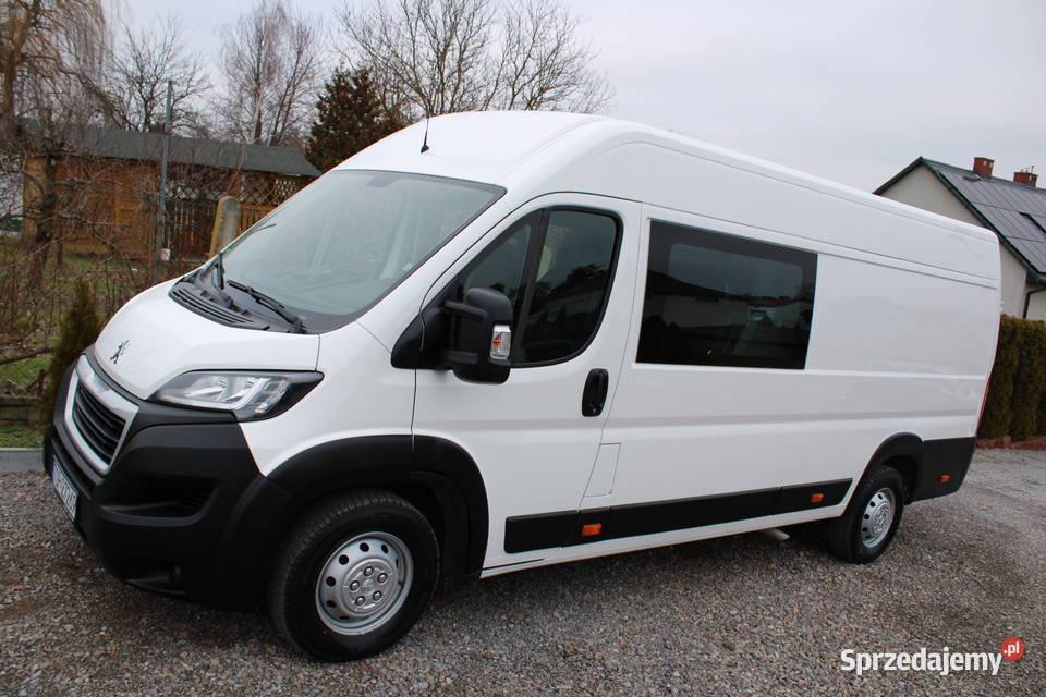 Peugeot Boxer L4 H2 Brygadówka 6osobowy czujnik parkowania Peugeot Opatów sprzedam