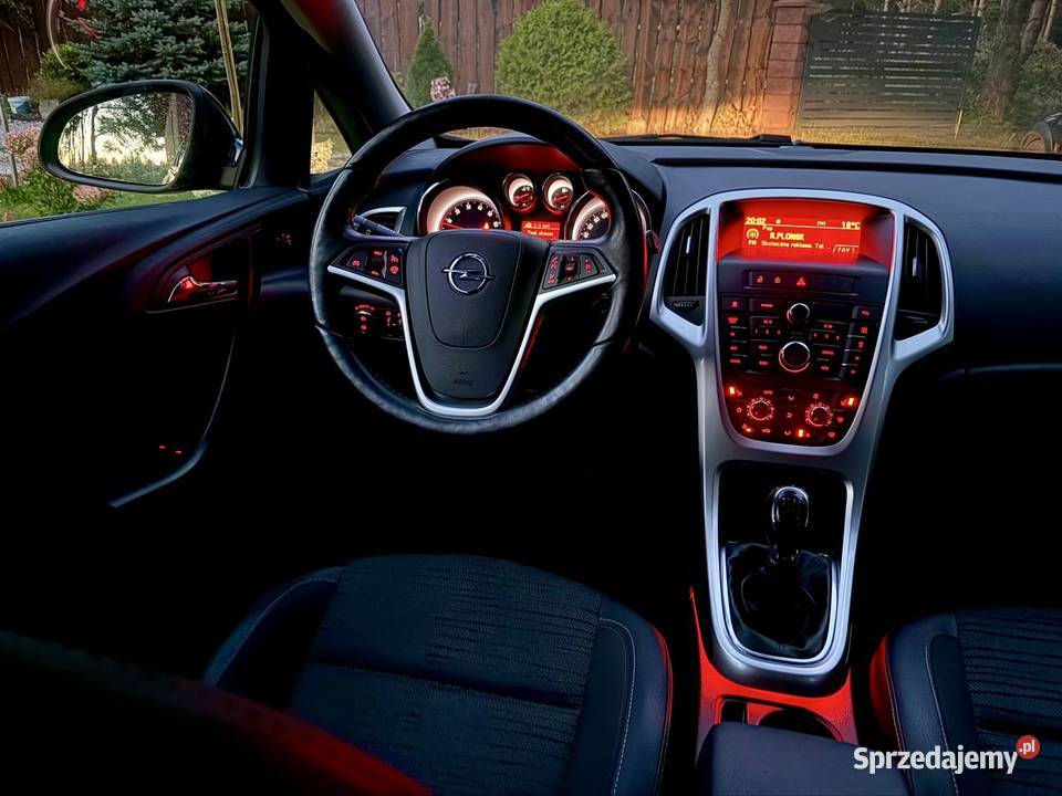 Opel Astra J 2015 134 000 Bezwypadkowa mazowieckie Płońsk