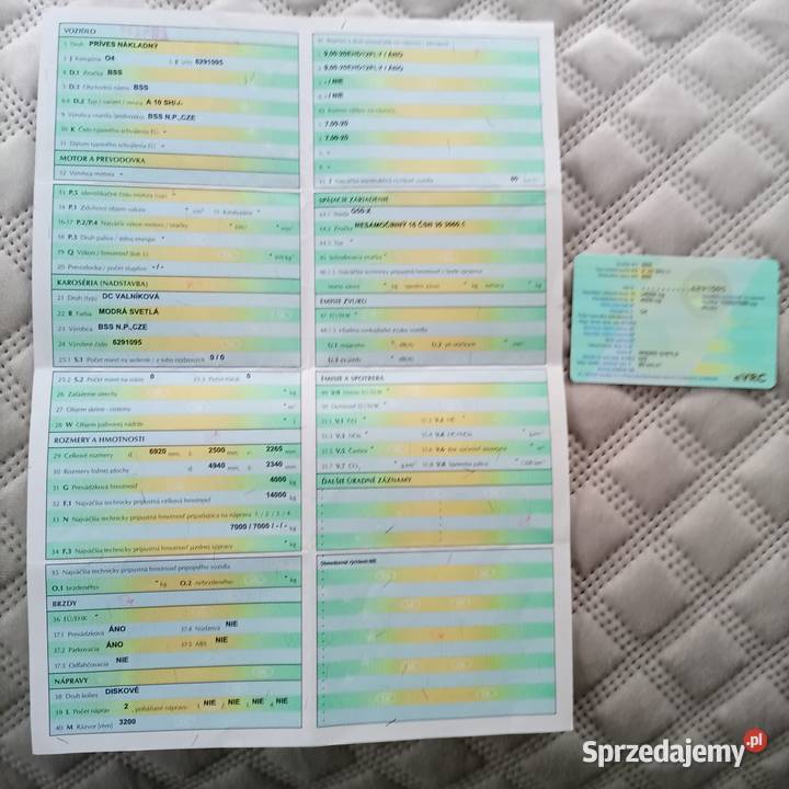 Przyczepy czeskie BSS Brandys uszkodzony Krasik sprzedam