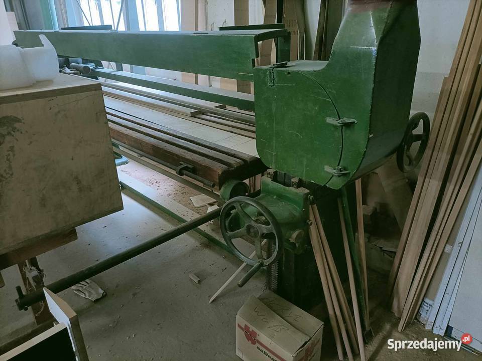 Szlifierka długotaśmowa niemieckiej marki SCHEER dolnośląskie Skrzydlice