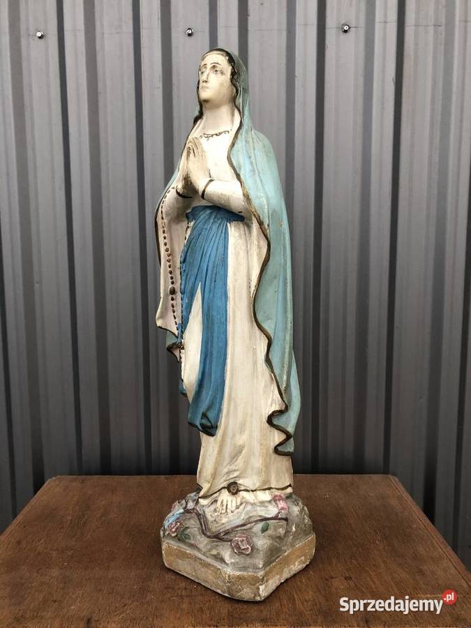 Polska Figurka gipsowa Maryja Łowicz
