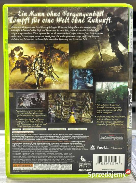 Lost Odyssey Xbox 360 warmińsko-mazurskie Elbląg