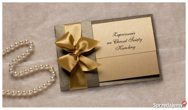 Zaproszenia na chrzest mazowieckie