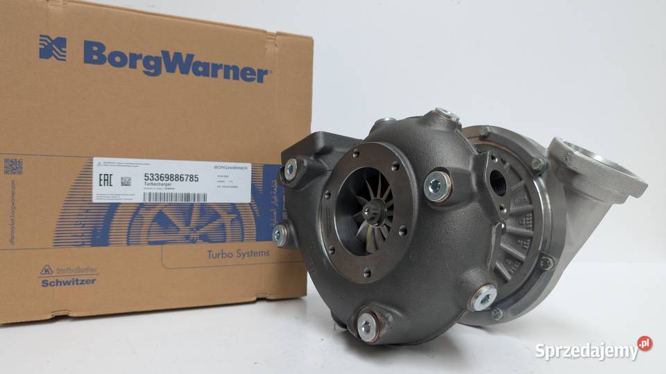 Turbosprężarka BorgWarner KKK 53369886785 Siedlce