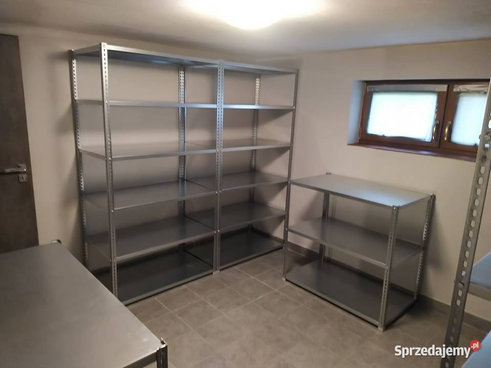 Regał Metalowy 2000x1000x500 Ocynk 450 NETTO Kozienice