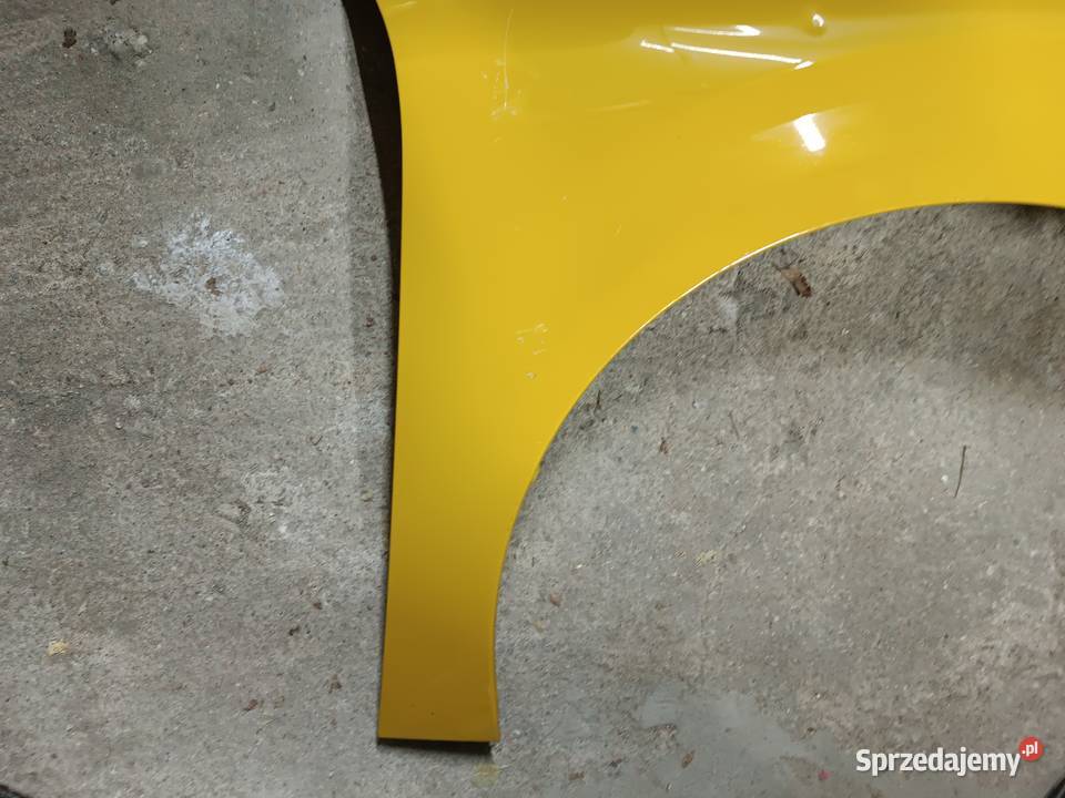 Błotnik prawy przód Peugeot 208 II żółty KLT Turek