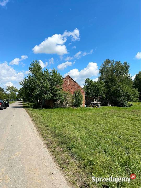 Działka budowlana drodze asfaltowej 2700m2 Zdziechowice