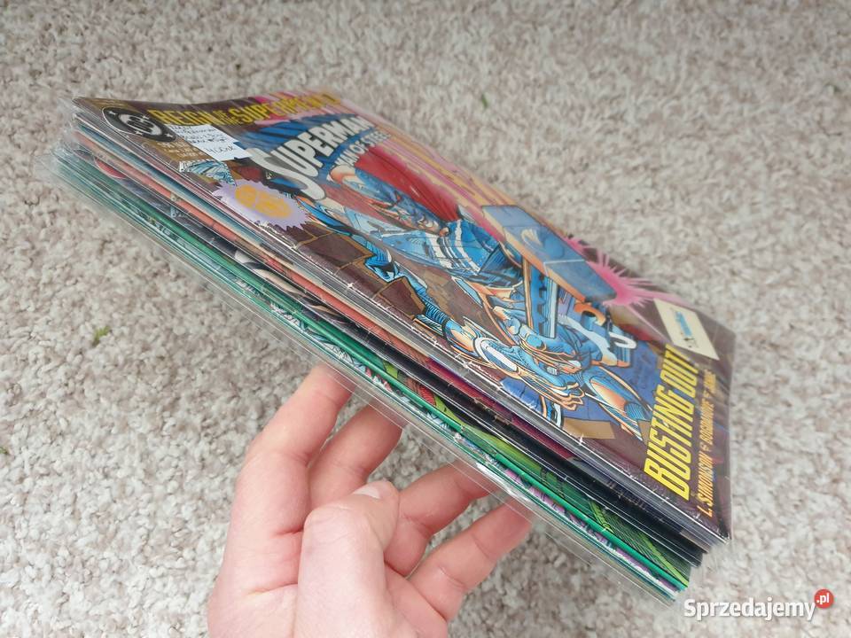 Superman 8 komiksów miniseria Rządy Supermanów Gdynia
