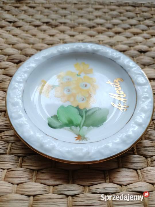 Rosenthal Biała Maria talerzyk pierwiosnek Trzebinia