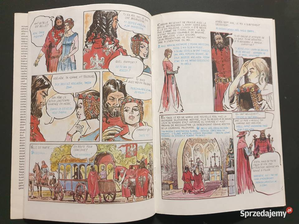 Kazimierz Wielki Casimir le Grand komiks Polskie Gdynia