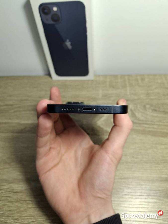 iPhone 13 128GB Stan Czarny Pudełko Kabel Warszawa sprzedam