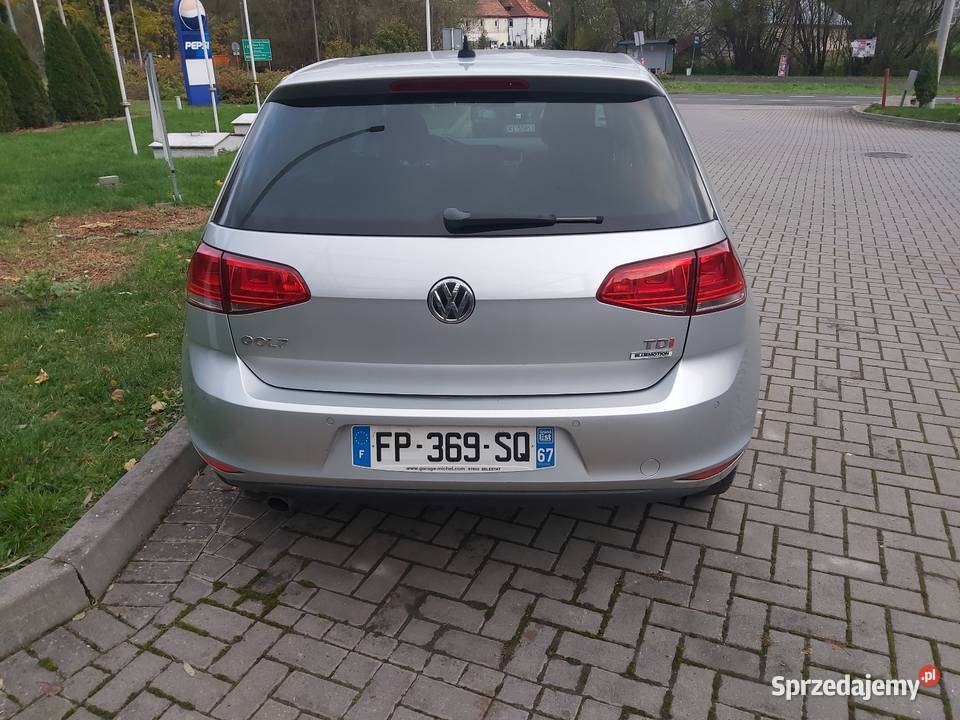 Volkswagen Golf 7 16tdi 2015 asystent parkowania dolnośląskie Nowa Ruda