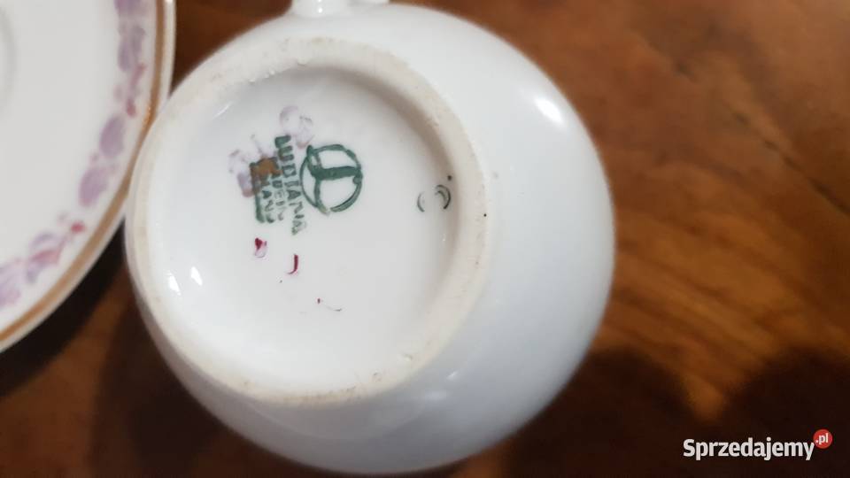 Serwis kawowy porcelana Lublana PRL Porcelana i szkło sprzedam