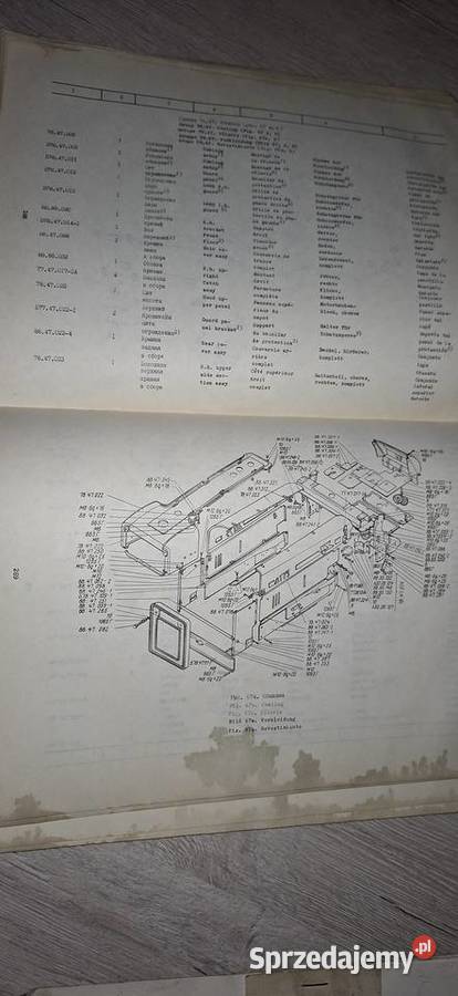 Instrukcja obsługi katalog części zamiennych Łęczyca