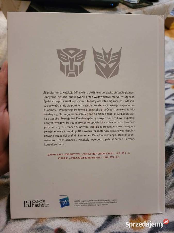 Transformers Kolekcja G1 tom 1 kredowy papier  pomorskie Gdynia