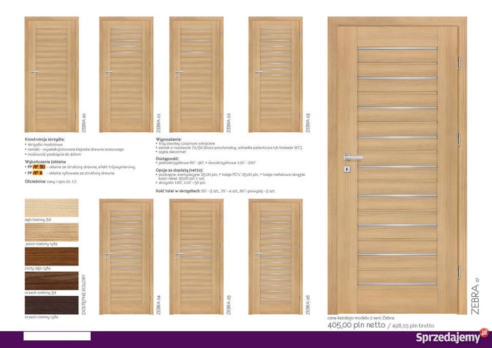 Drzwi pokojowe na wymiar Kamuflaż futryn Nowe Ostrowiec Świętokrzyski sprzedam