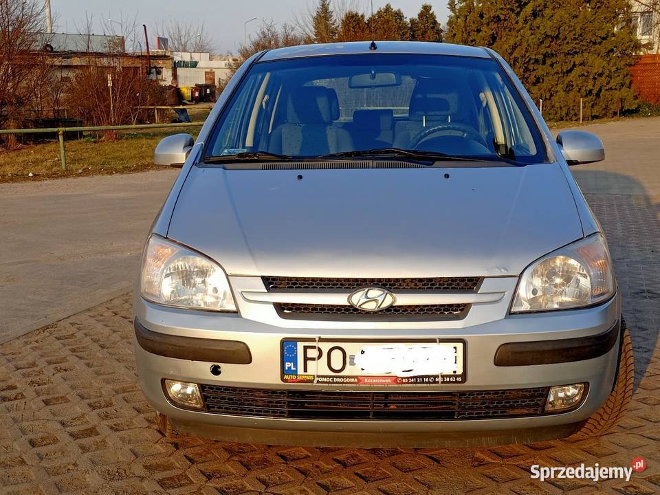 Hyundai Getz 15 CRDI Diesel 2005 5 drzwi immobilizer Poznań