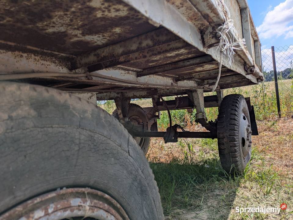 Przyczepa sztywna możliwy transport łódzkie Sieradz