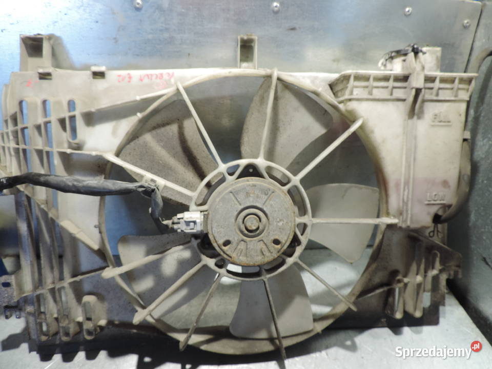 TOYOTA COROLLA E12 14 16V WENTYLATOR CHŁODNICY osobowe Nowy Sącz