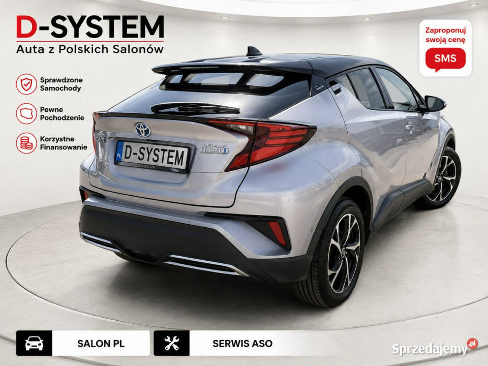 Toyota CHR CHR 20r Salon Polska 184 ECtv serwisowany w ASO podlaskie Białystok
