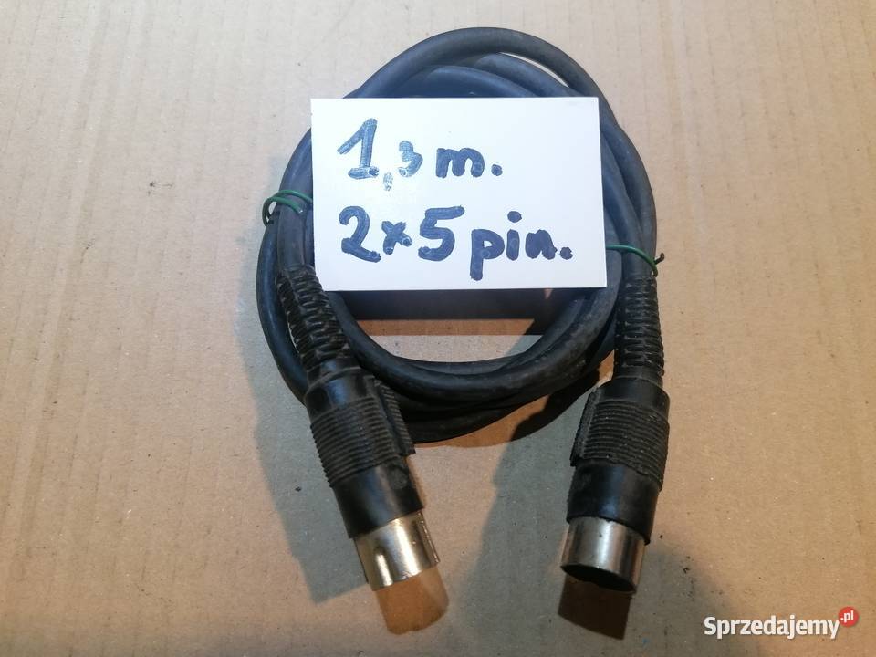 przewód wzmacniaczaradia PRL 2x5pin łódzkie sprzedam