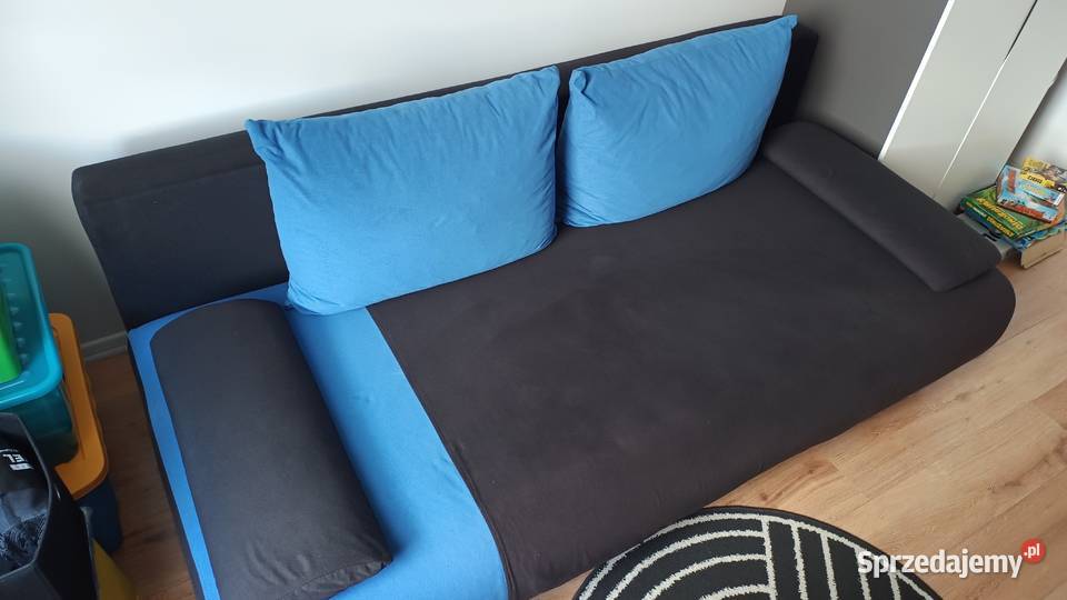 Kanapa z funkcją spania i pojemnikiem 155x205 warmińsko-mazurskie