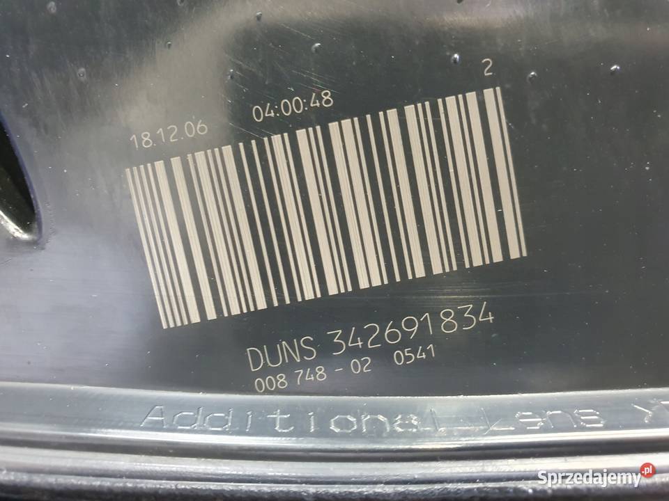 TYLNA LAMPA PRAWA Opel Astra H III lift HB 0610r Rudka